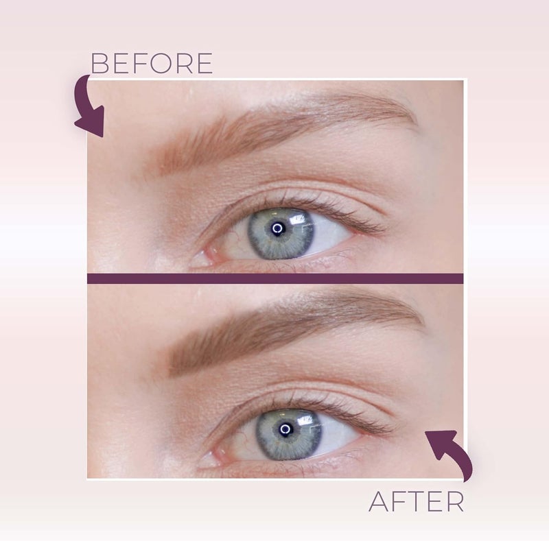 Blinc Eyebrow Mousse - Extreme Hold Tinted Eyebrow Gel with Peptides and Vitamins A & E, Natural Finish, Long-Wearing, Waterproof, Vegan, Gluten-Free, Cruelty-Free, Dark Blonde, 4.7mL - Image 3